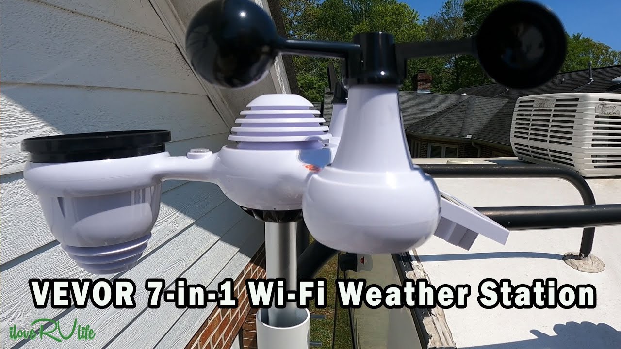 VEVOR 7 in 1 Wi Fi Weather Station