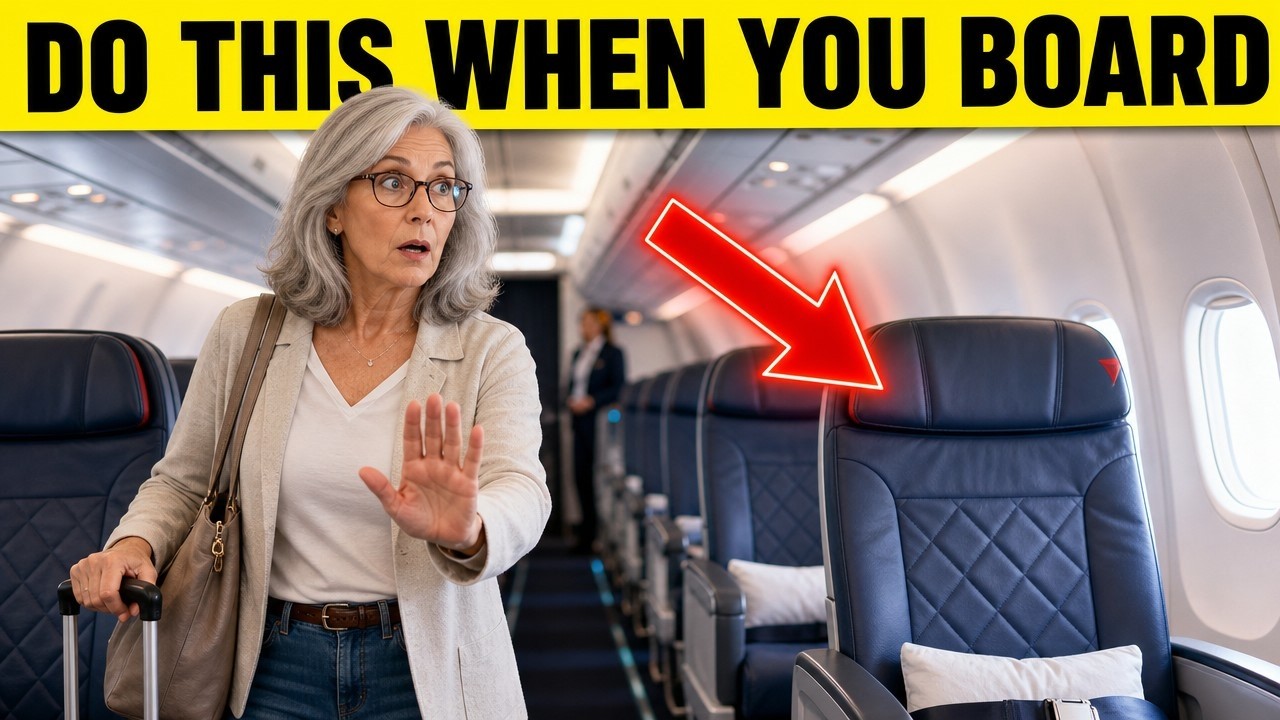 Flying Over 60? 11 Things You MUST Do After Boarding a Flight!