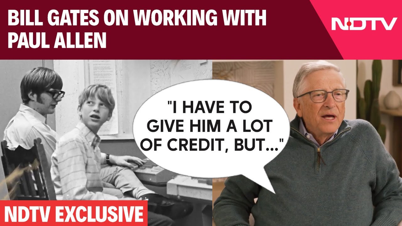 Bill Gates On Working With Paul Allen: 