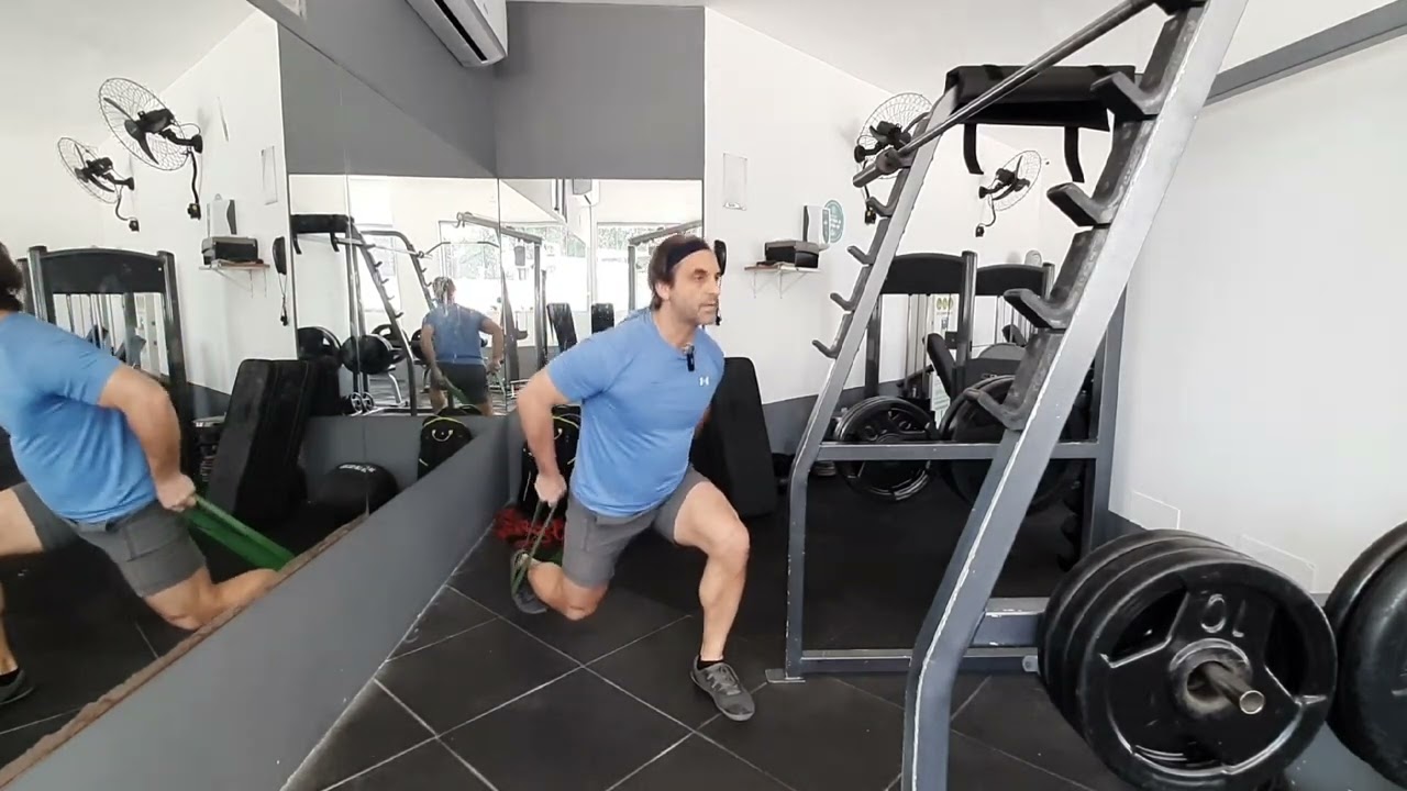 Oscillation Training Lower Body Resistance Bands #mobility #antiaging
