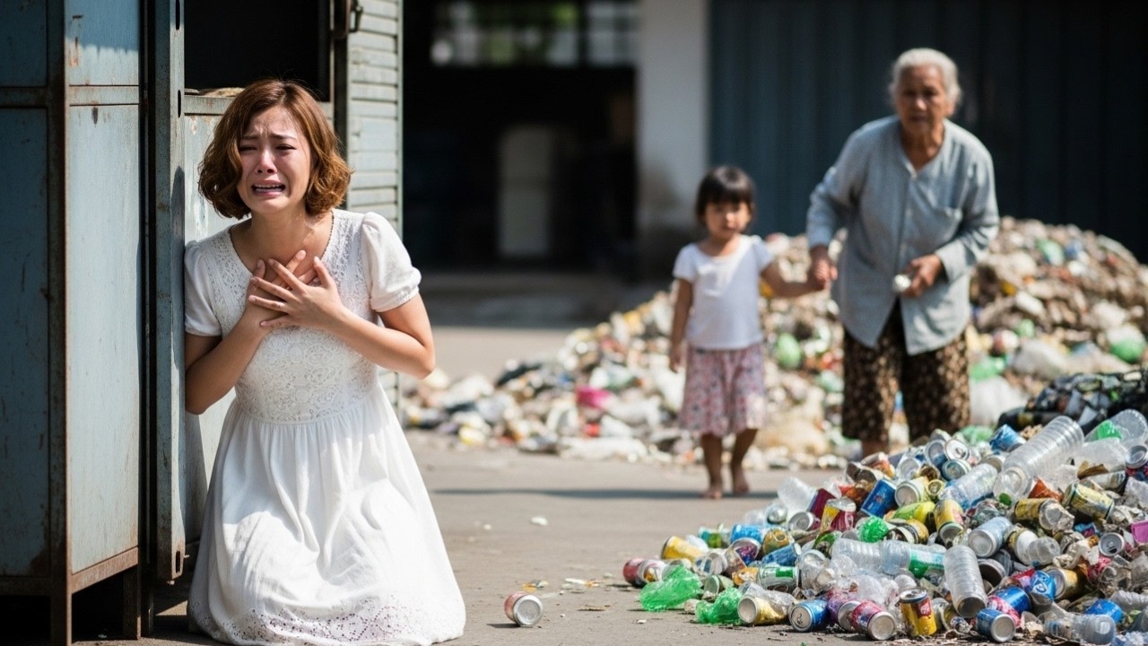 Nữ Tỷ Phú Lén Về Thăm Con - Rớt Nước Mắt Thấy Bà Nội Nhặt Thức Ăn Thừa Cho Con -Sự Thật Đẫm Nước Mắt