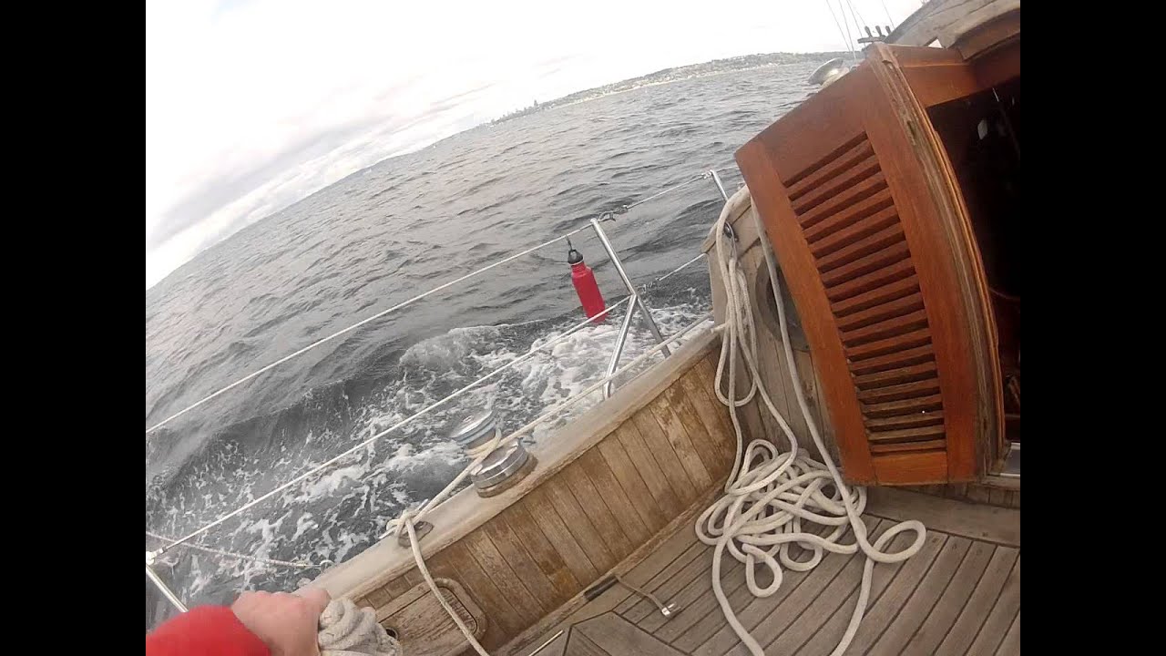 D & C sailing Baba 30 off West Seattle - 4/28/13