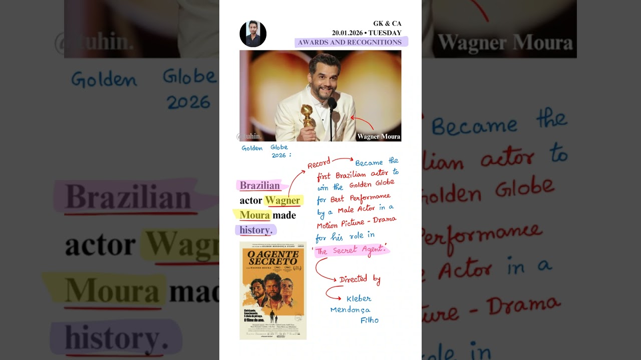 Awards & Recognitions • Golden Globes 2026 • GK & CA 