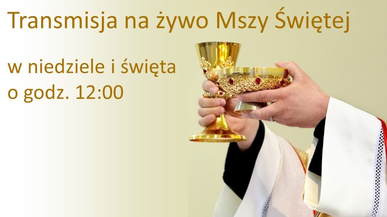 Transmisja Mszy św. z Parafii pw. św. Józefa Oblubieńca NMP w Puszczykowie