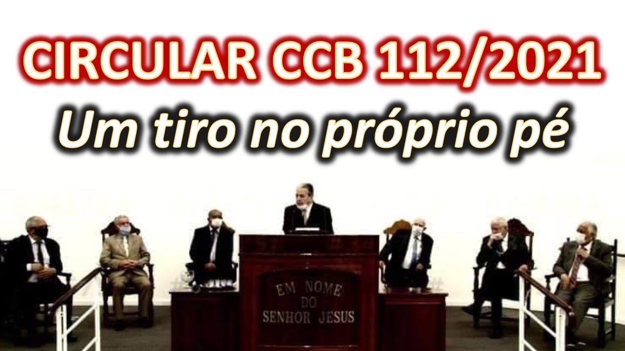 CIRCULAR CCB/BR&Aacute;S 112-2021 UM TIRO NO PROPRIO P&Eacute;