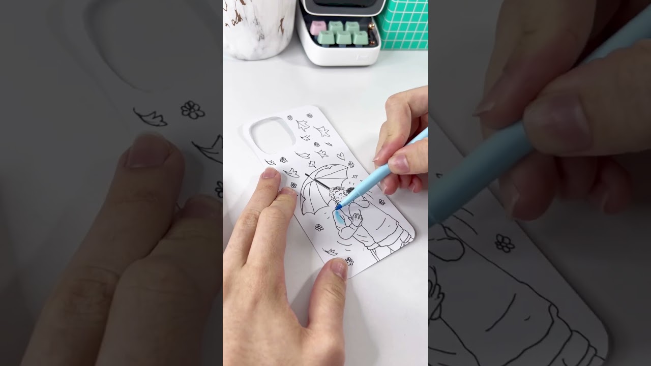 capa e celular - heartstopper ✨💫 #heartstopper #diy #diycrafts