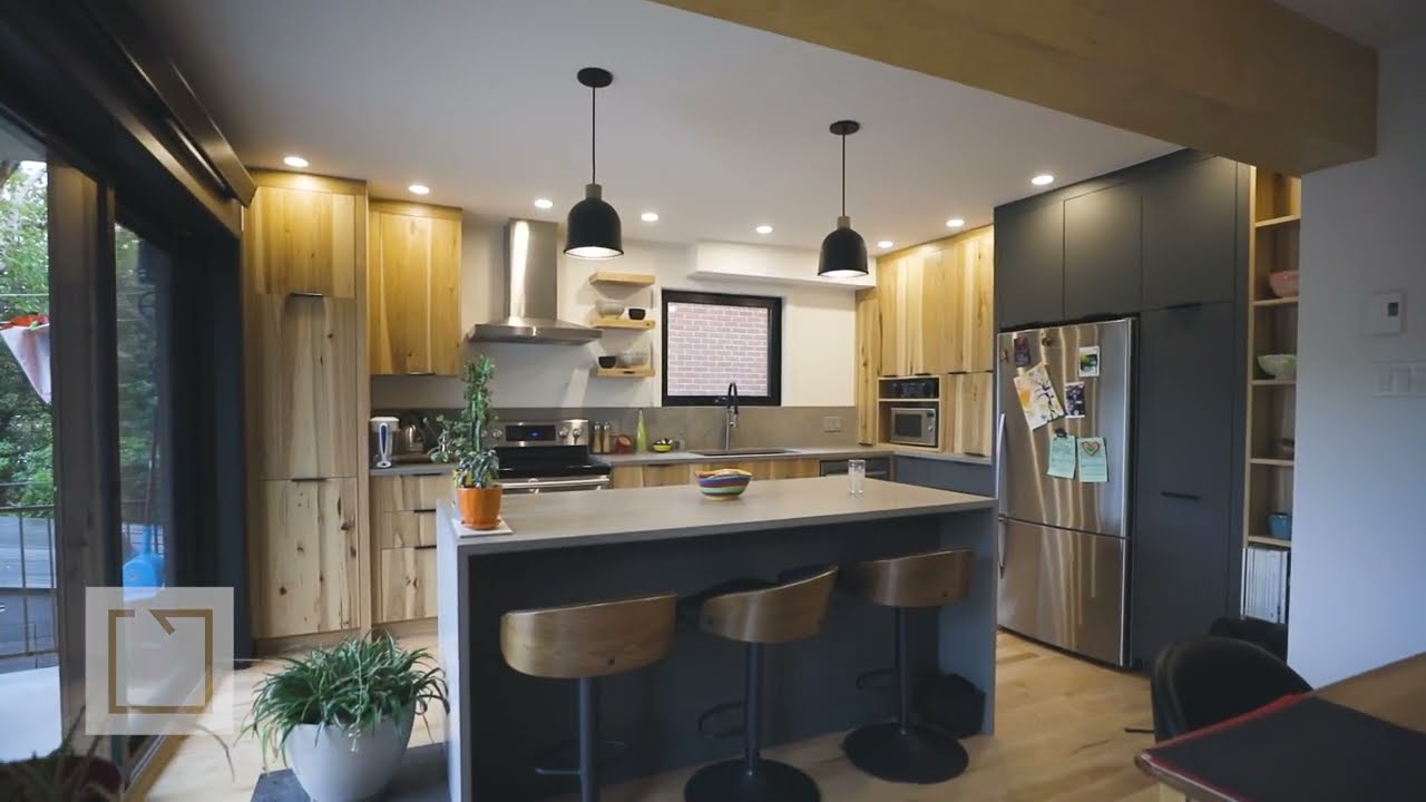 R&eacute;novation d'un plex en maison unifamiliale par Construction Rubix