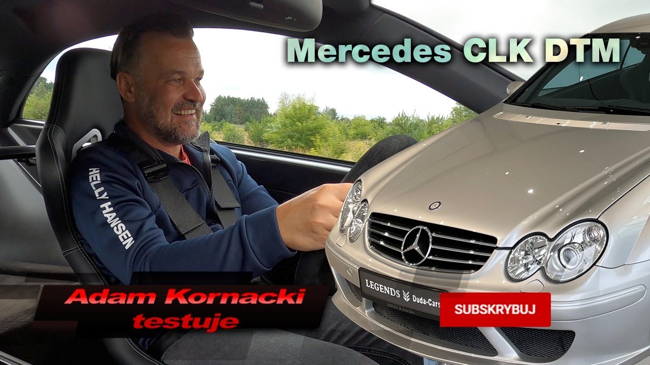 Mercedes CLK AMG DTM, czyli p&oacute;łtora miliona za spełnienie marzeń!