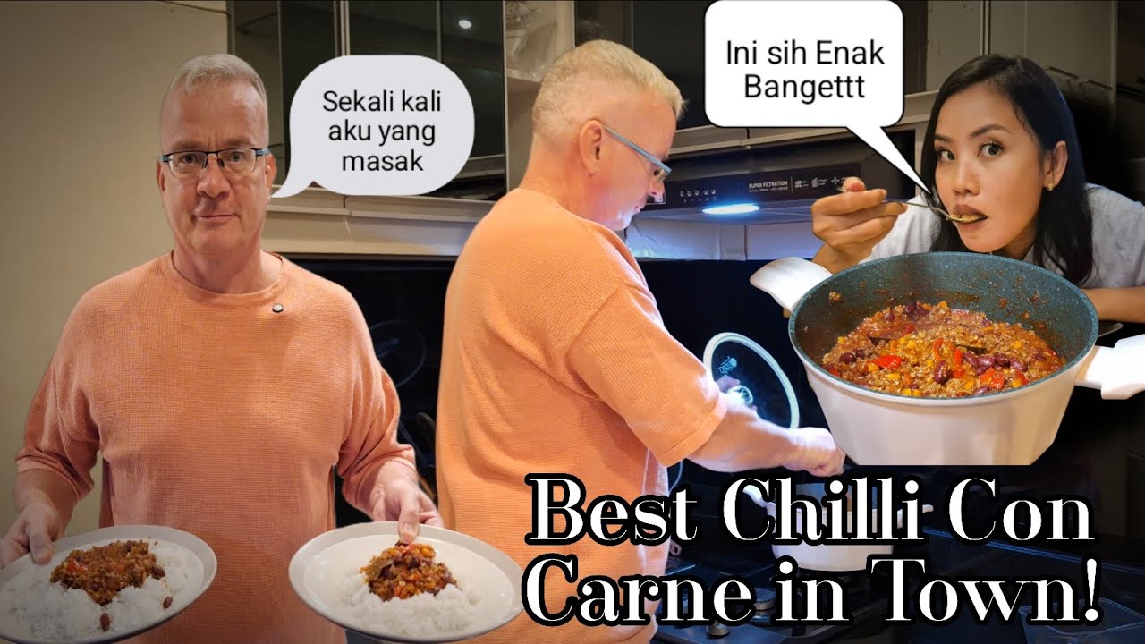 Bule Inggris Masak Makanan Meksiko?! Chilli Con Carne Ala British! 
