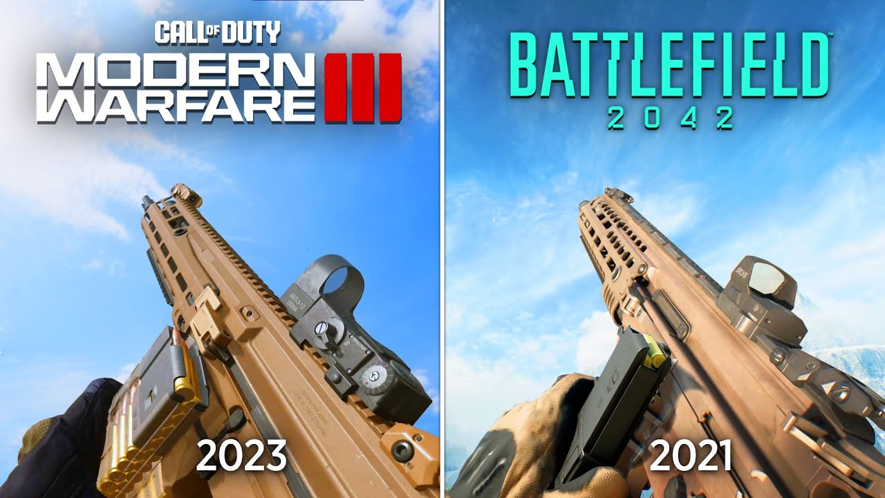 Call of Duty MW III против Battlefield 2042 — Сравнение Физики и Деталей