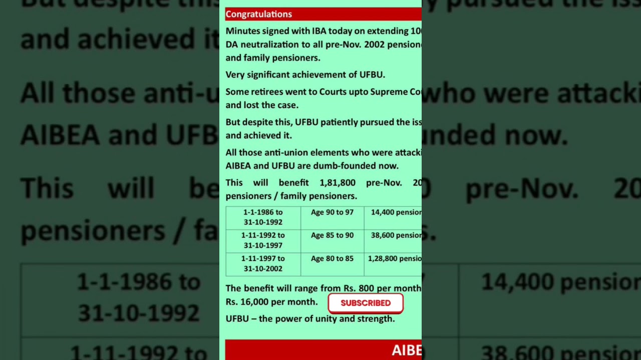 UFBU VS IBA MEETING TODAY RESULT AND Minutes of meeting #technicalinfopoint #iba #ufbu #pensioners