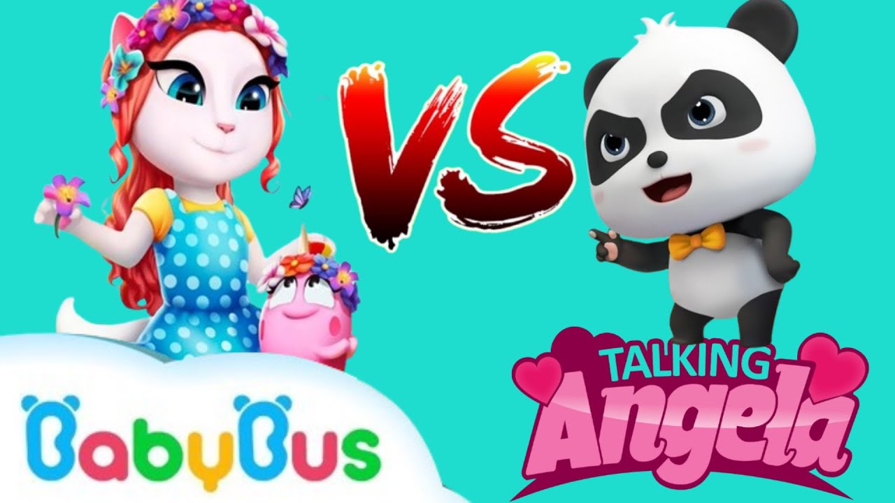 BabyBus VS My Talking Angela 2 missangela
