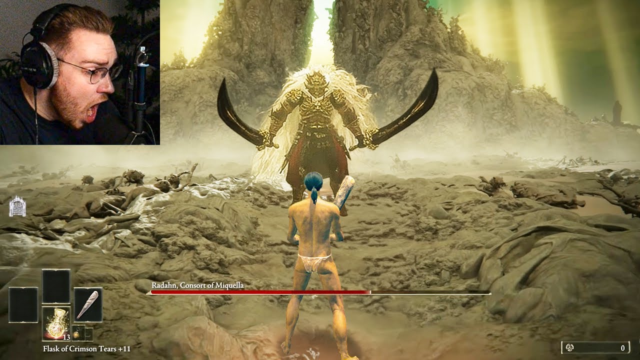 ohnepixel tries beating Elden Ring's DLC. It didn't go well...