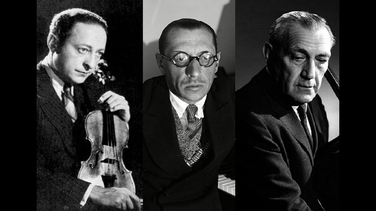 Stravinsky - Suite Italienne for Violin & Cello (after Pulcinella) - Heifetz, Piatigorsky, 1963