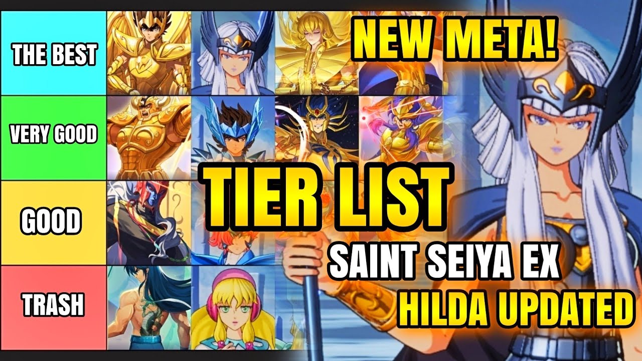 SAINT SEIYA EX: TIER LIST GLOBAL UPDATED HILDA 