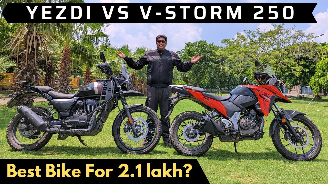 Yezdi Adventure против Suzuki V-Strom 250 || Лучший мотоцикл для дальних приключенческих поездок?