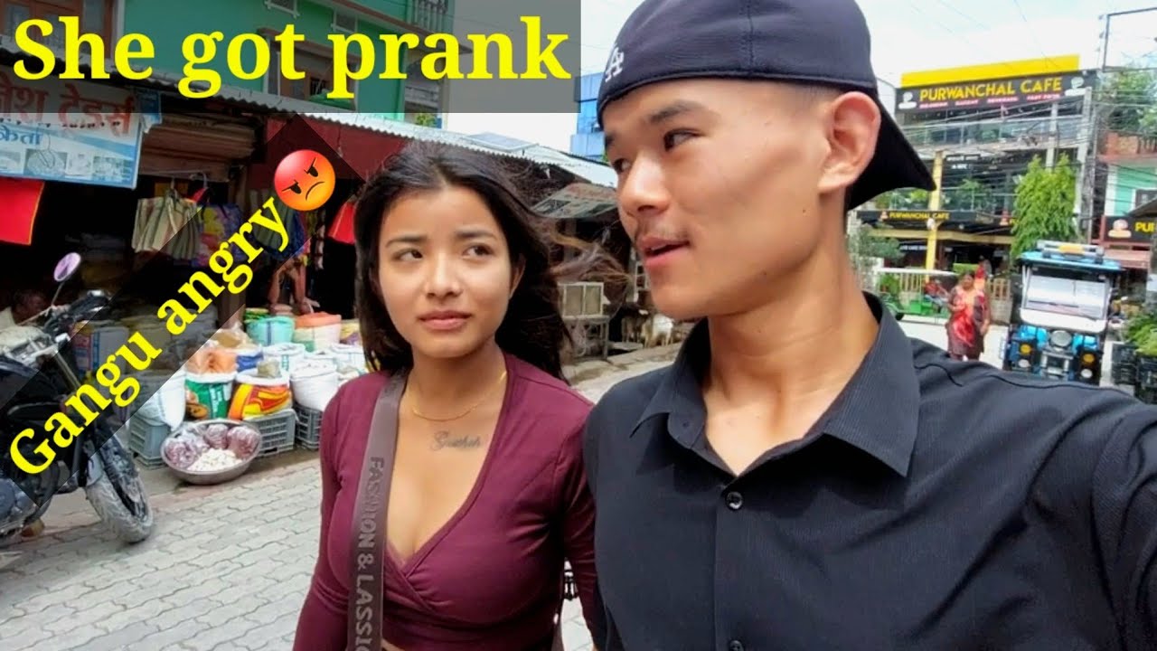 Prank saphal😵😆 // Gangu chettri got prank🤪😜 // prank video || Nakesh rai