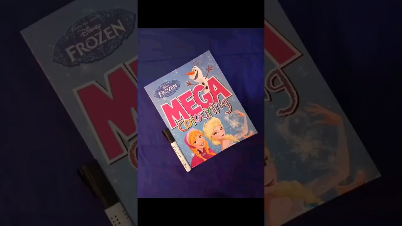frozen colouring book #frozen #colouringbooks #childrensbooks #storybooksinenglish #prelovedbooks