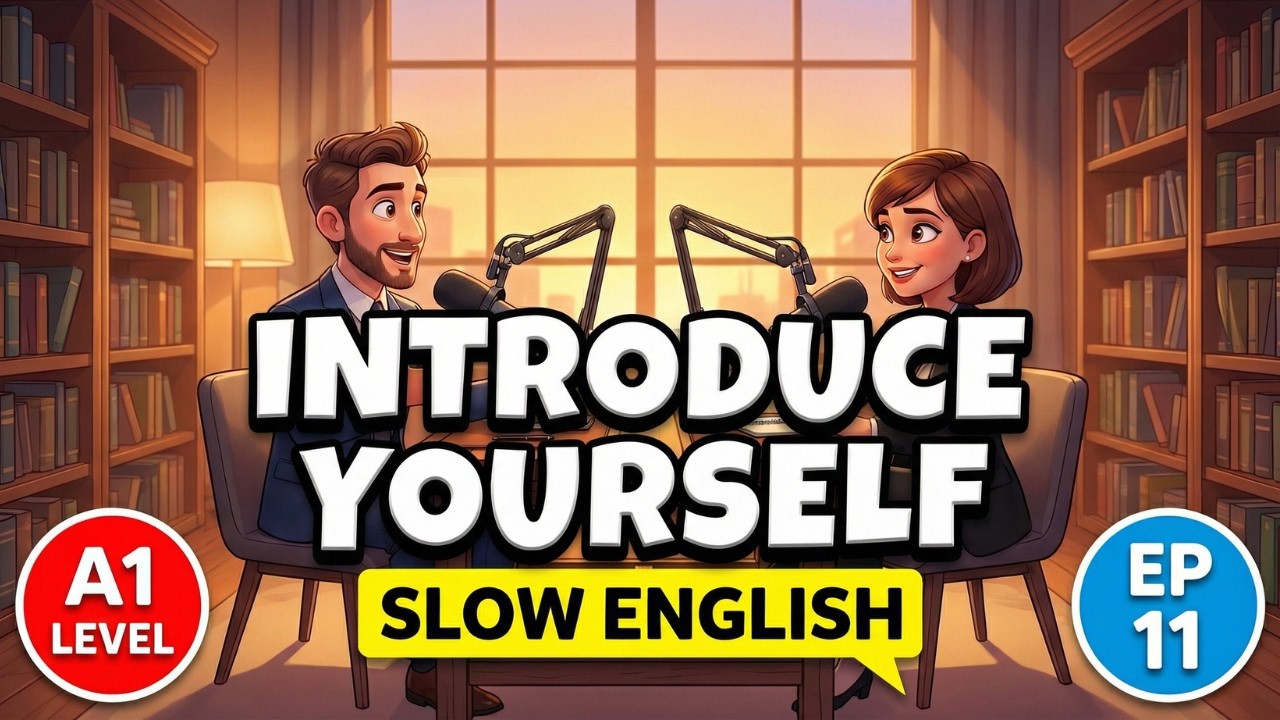 How to Introduce Yourself in English | Meet John's Story | A1 Beginner Podcast (Ep. 11)
