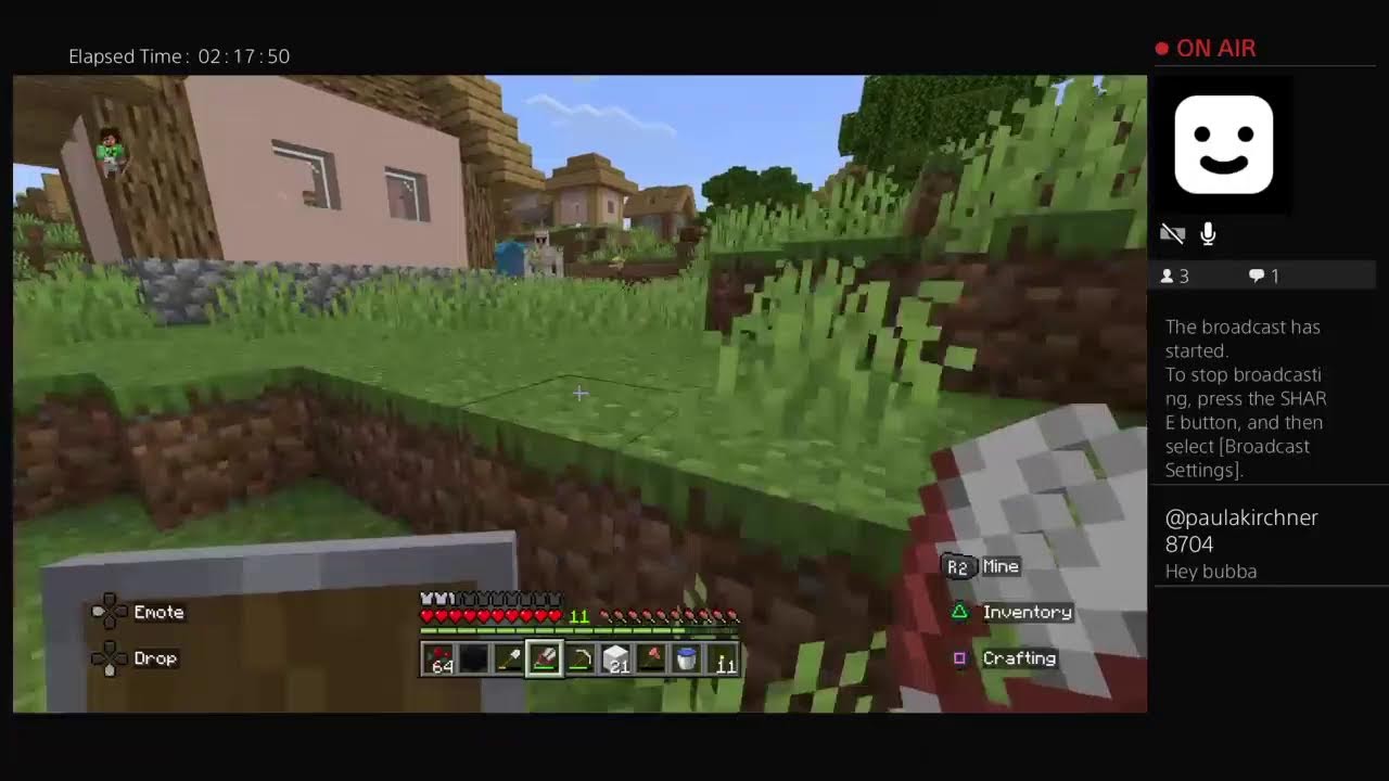 TonyYaBoi's Peaceful Minecraft House Build Longplay Day 1