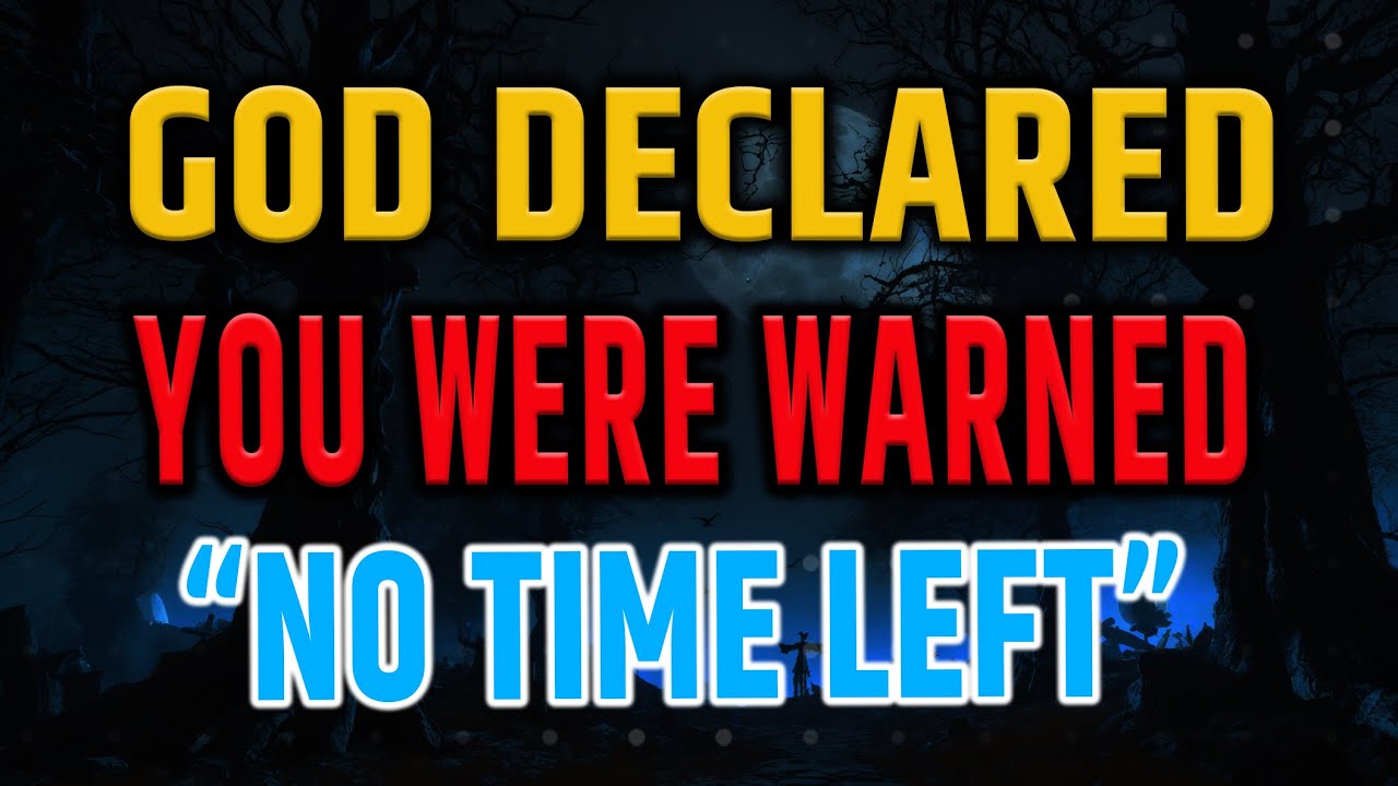 Chosen One: God Is Warning You Now—What’s Coming Will Manifest Faster Than You Expect