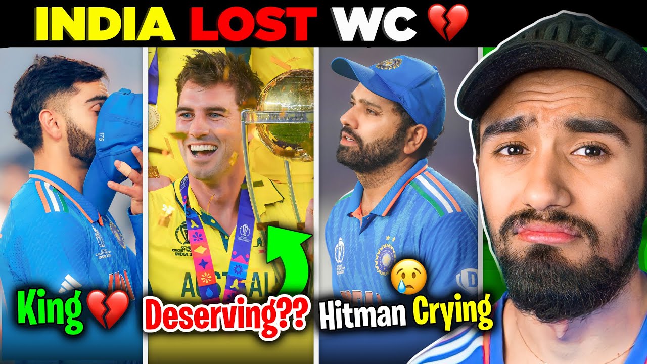 Bolne do.. Aaj Dil Tuta Hai 💔 : India lost World Cup Final | IND vs AUS