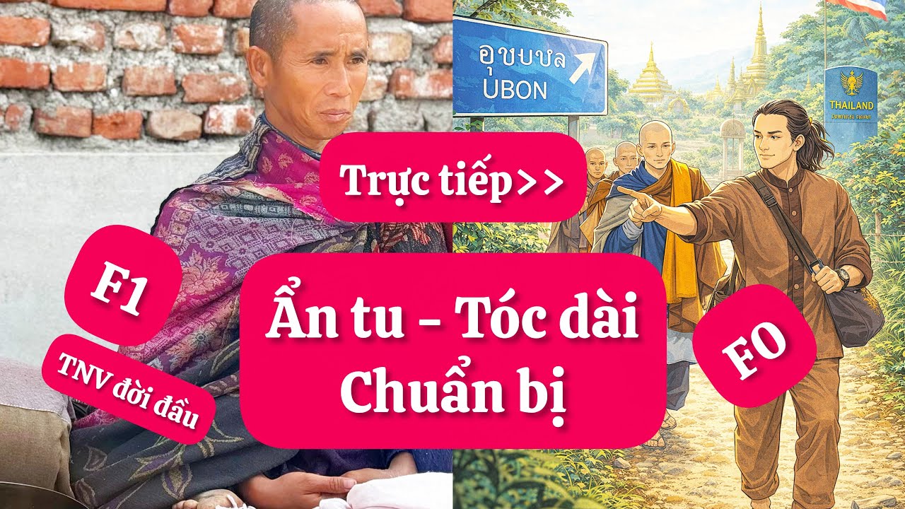 Trực tiếp: Ẩn tu - Phước Nghiêm chuẩn bị tiếp CHỈ 🍒🌽🥦 #drama #tructiepsuminhtue #minhtuemoinhat