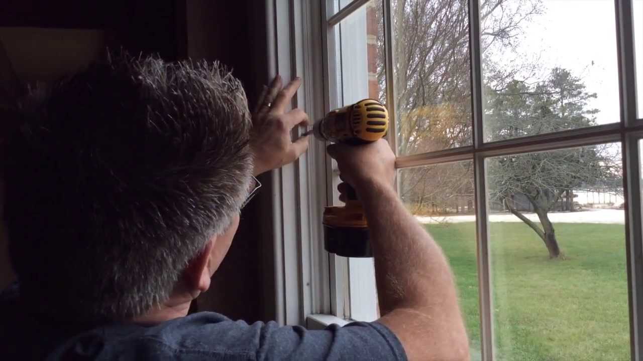 Installing Alliance Vinyl Windows in Andersen Frames