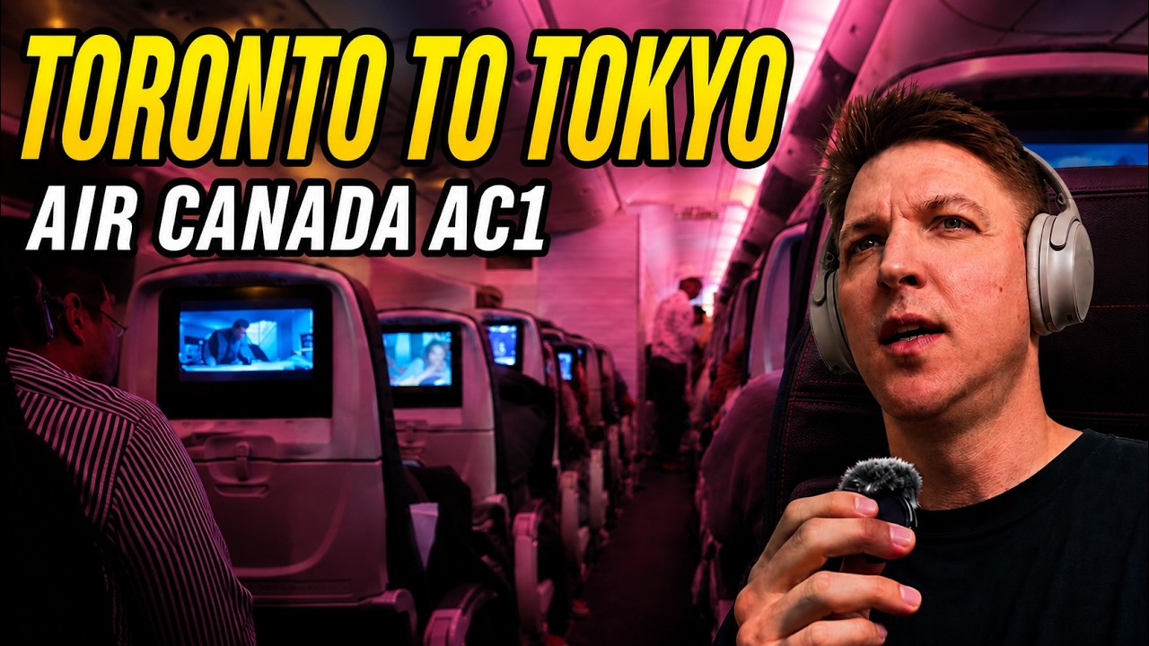 Из аэропорта Торонто Пирсон в Токио Ханэда | Полный обзор полета Air Canada (Июль 2026)