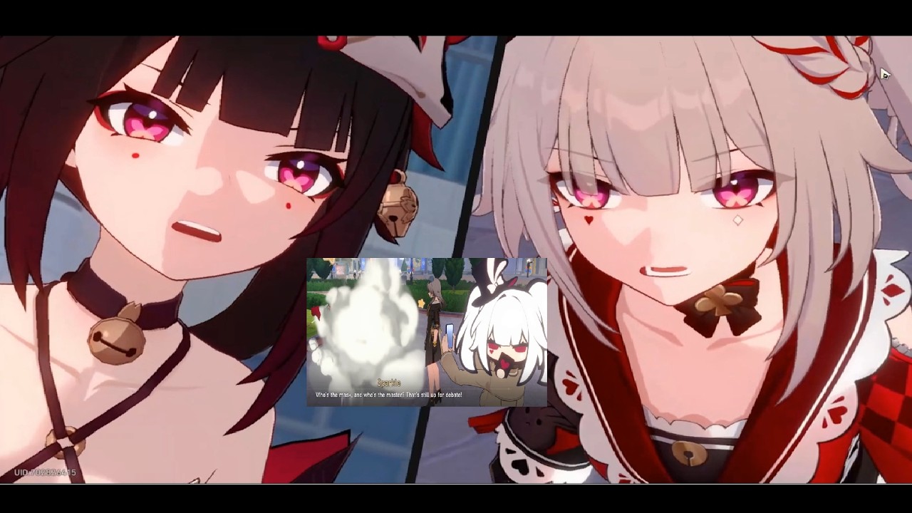 Sparxie and Sparkle fighting location and conversation