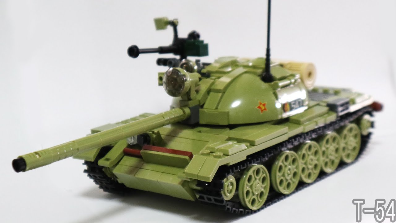 レゴ互換【T-54】T-54 Medium Tank