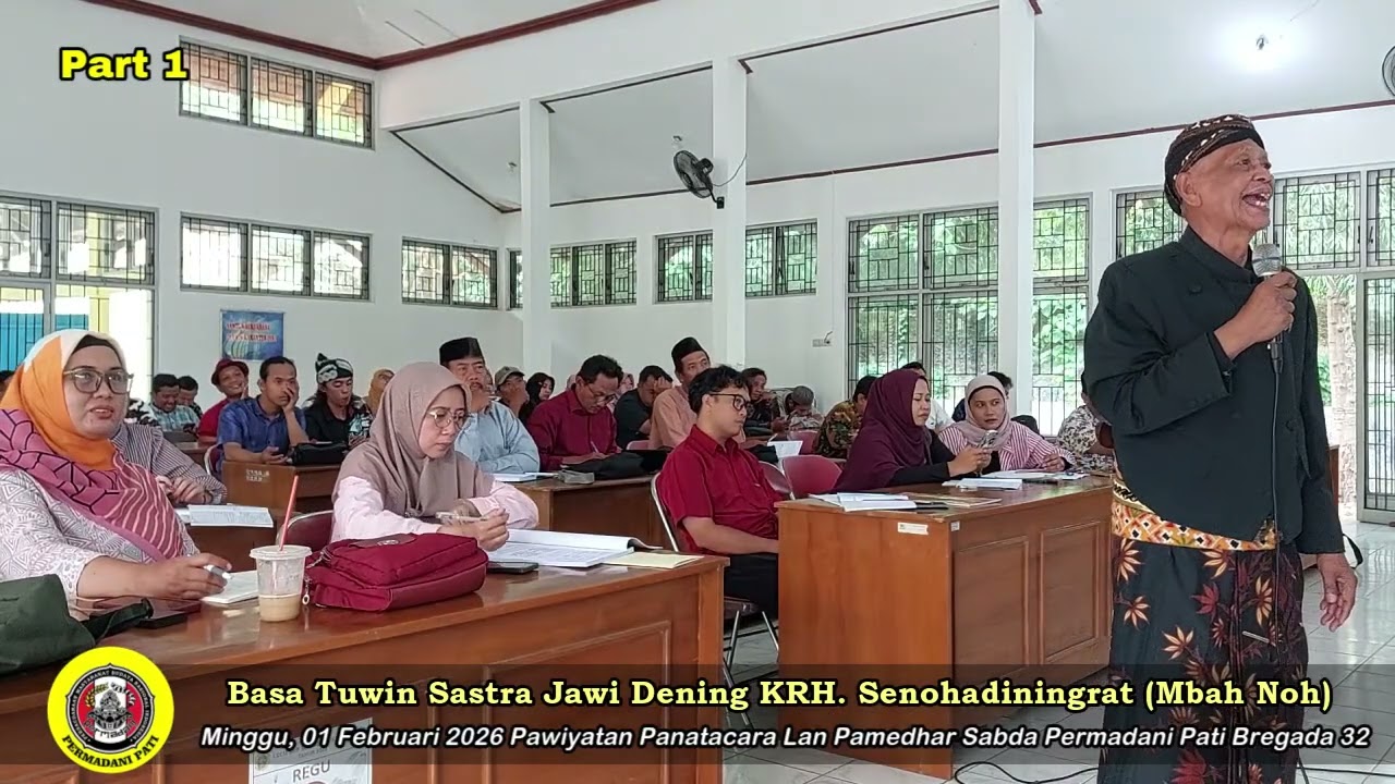 Part 1 | Basa Tuwin Sastra Jawi Babagan Maos Tembung Jawi Dening Mbah Noh