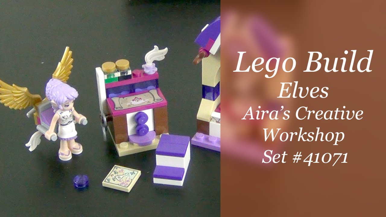 Let's Build - LEGO Elves Aira's Creative Workshop Set #41071