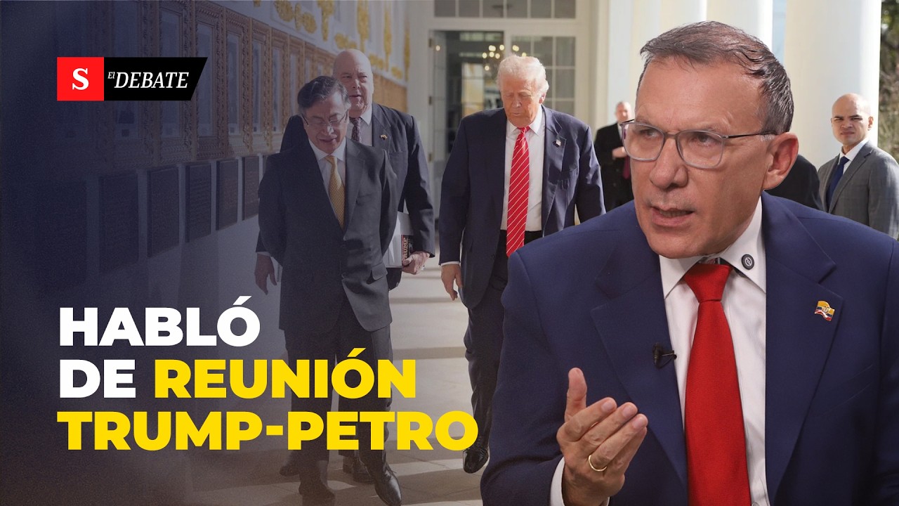Roy Barreras habló de su ida a Estados Unidos y la reunión Trump-Petro | El Debate