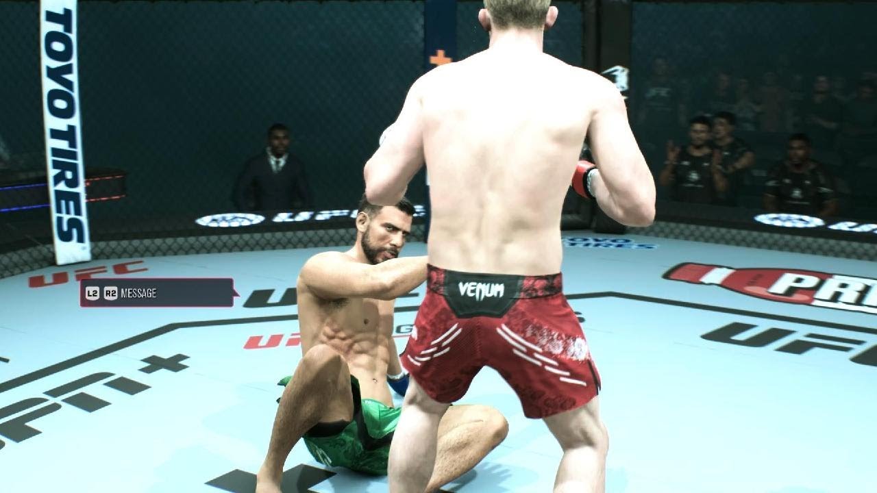 ПРЕВРАТИЛСЯ В МЯЧИК ЖЕСТКИЙ НОКАУТUFC 5