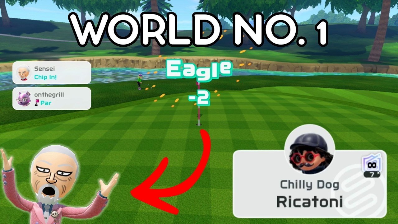 What Happens When you Face the NO. 1 Player in the World? (Switch Sports Golf)