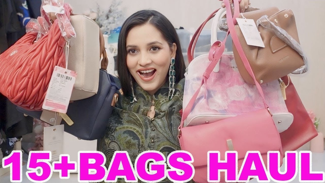 Must Have 😘15+Bags Haul || Officewear Haul || Partywear Bag || Designer Bag🥰🥰