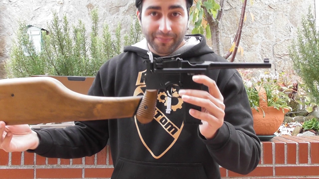 MAUSER C96 Battlefield 1 Airsoft North Custom Español