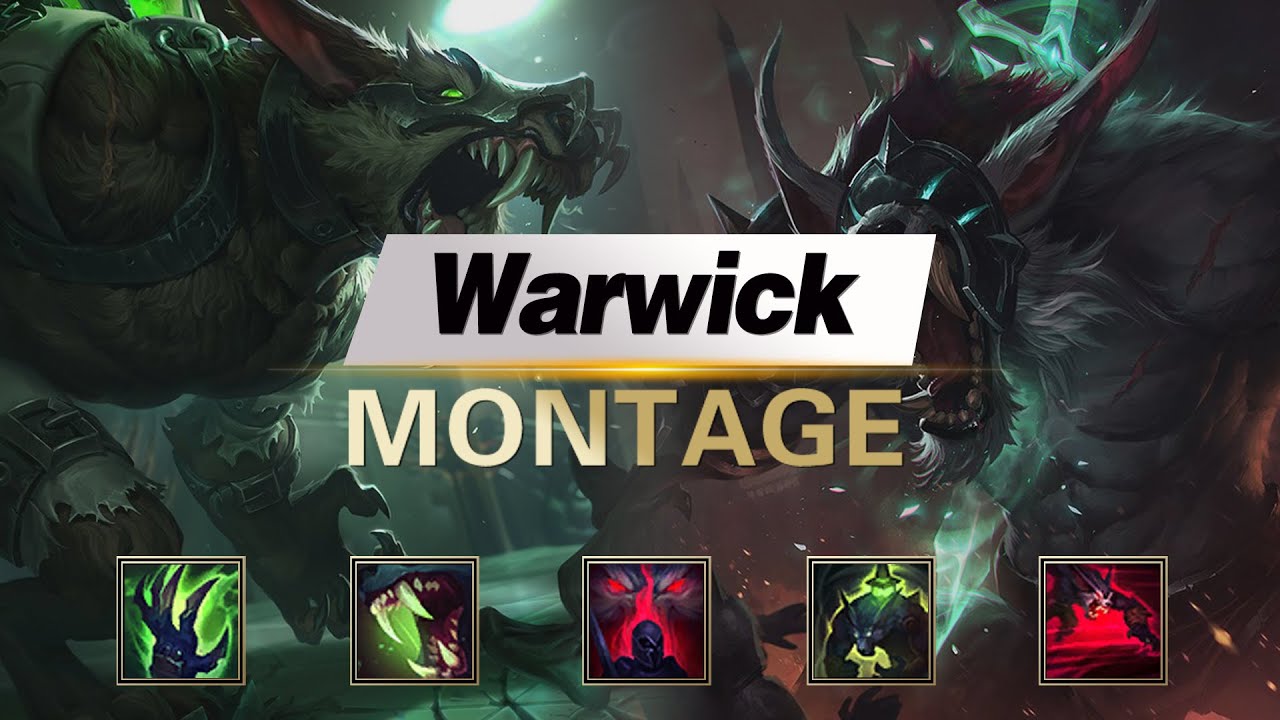 CN Server Warwick Montage - 沃李克/WoLiKe Montage | Best  Warwick Plays