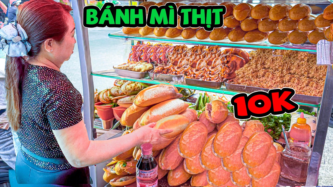 Что внутри того знаменитого мясного сэндвича за 10 000 донгов, самого дешевого в Сайгоне, в котор...