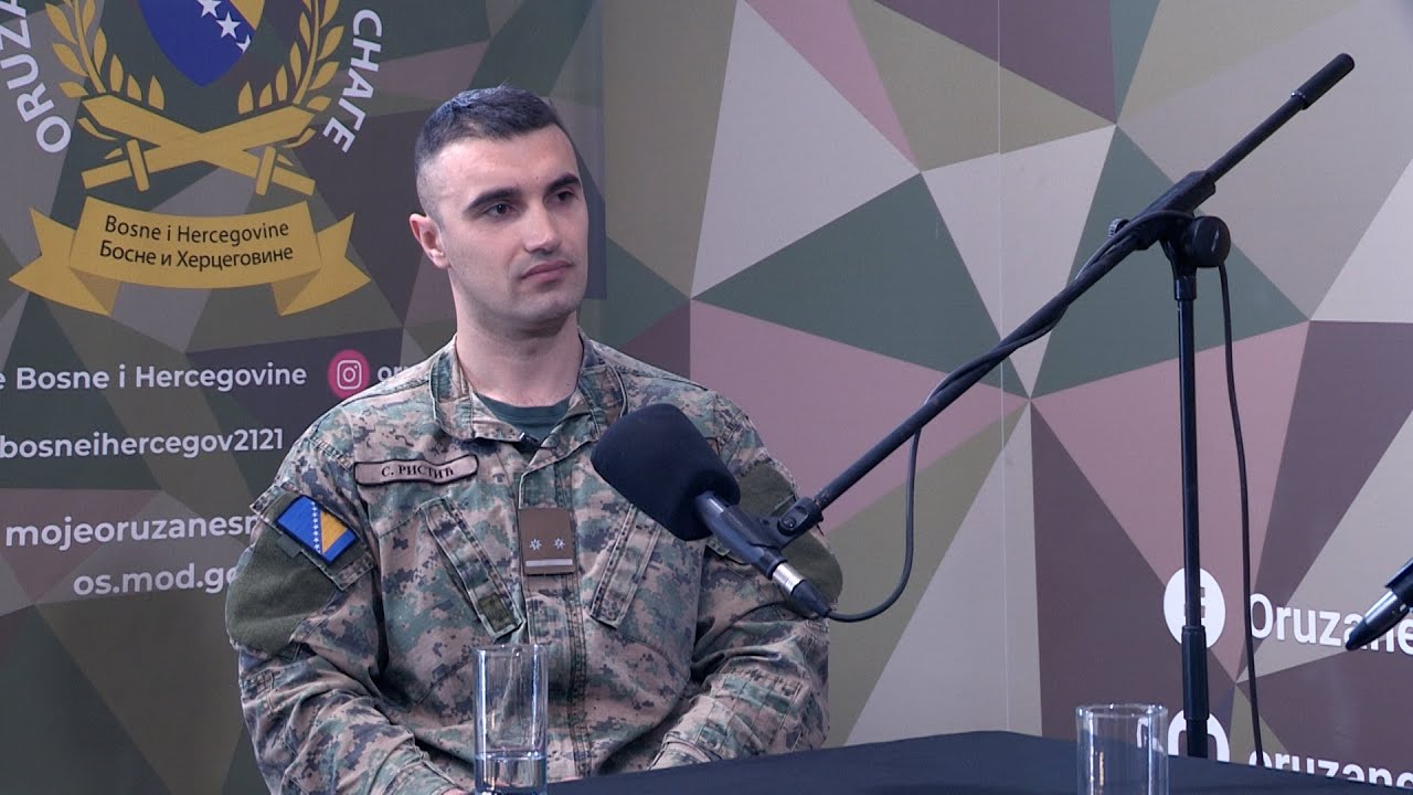Podcast Postani pripadnik OS BiH - poručnik Sretko Ristić