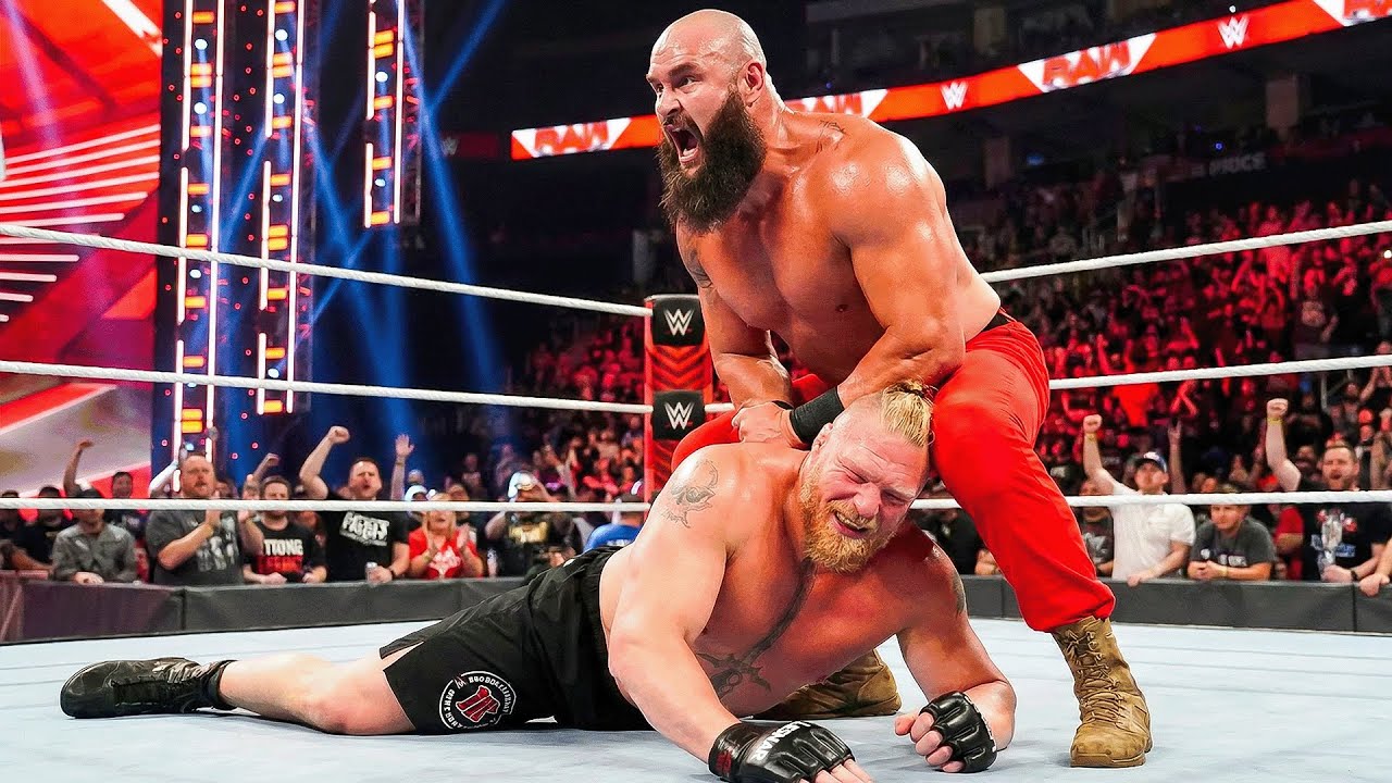 FULL MATCH: BROCK LESNAR VS. BRAUN STROWMAN: WORLD HEAVYWEIGHT CHAMPIONSHIP | WWE RAW | WWE 2K25