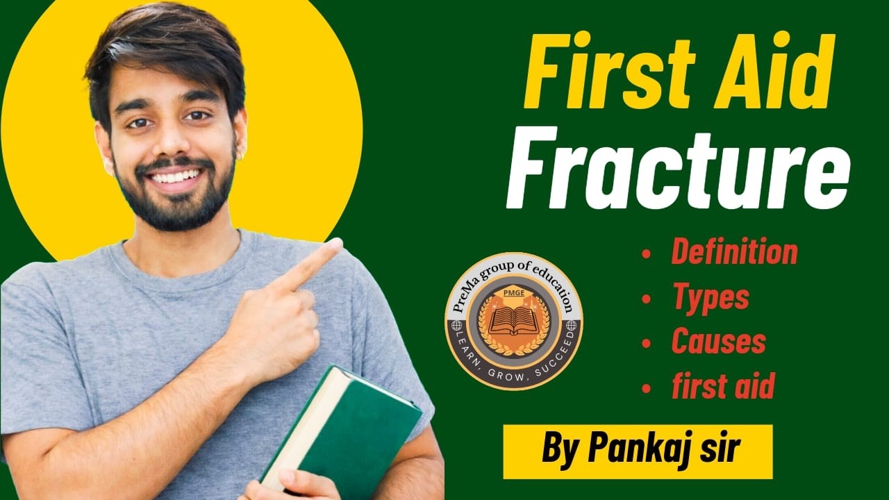 Fracture/ first aid/ nursing notes lecture/ हड्डी टूटने पर क्या करे/ by pankaj sir