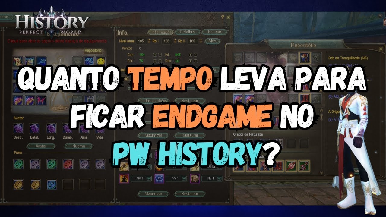 PERFECT WORLD [HISTORY] - QUANTO TEMPO LEVA PRA CHEGAR NO ENDGAME (2024)