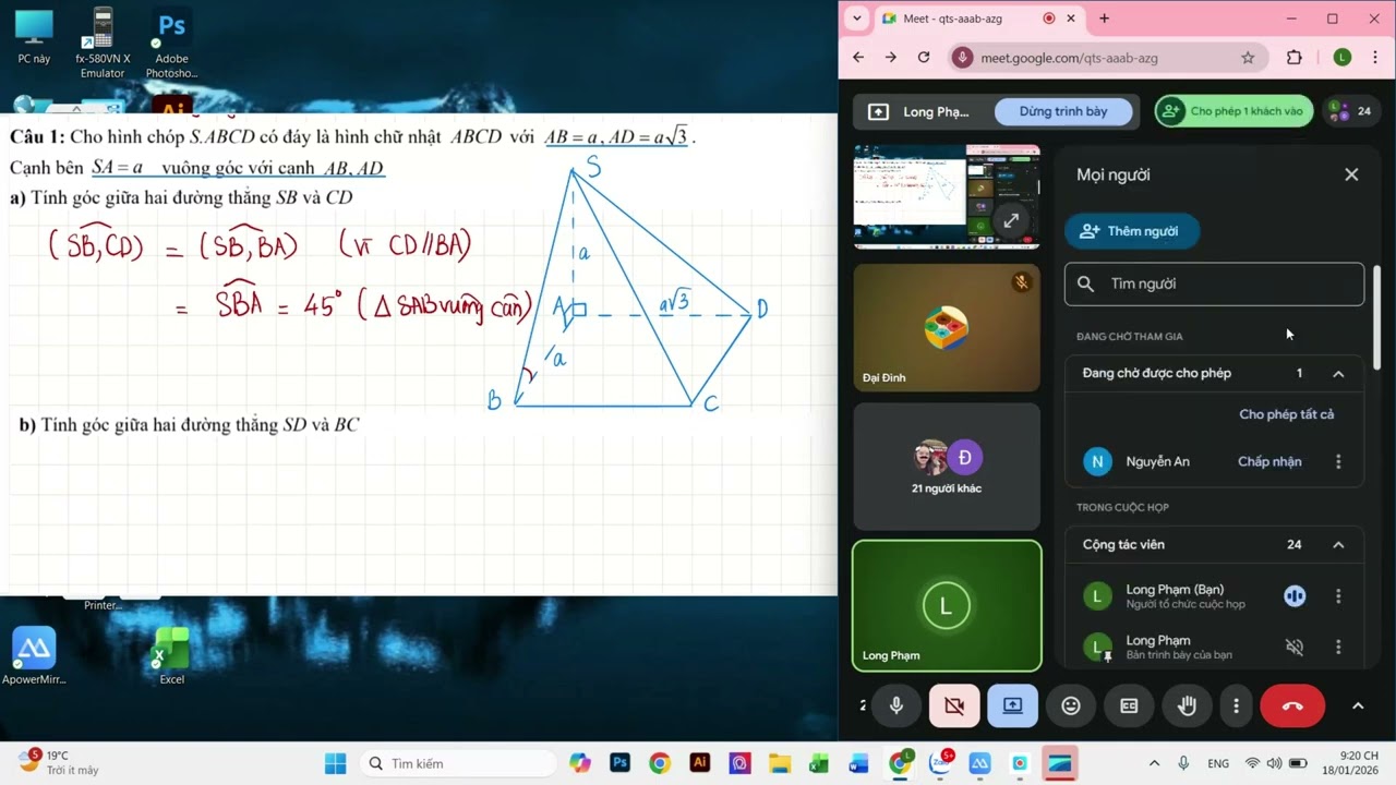 (TOÁN 11 - 2K9) Hình ko gian quan hệ vuông góc. Bài mở đầu