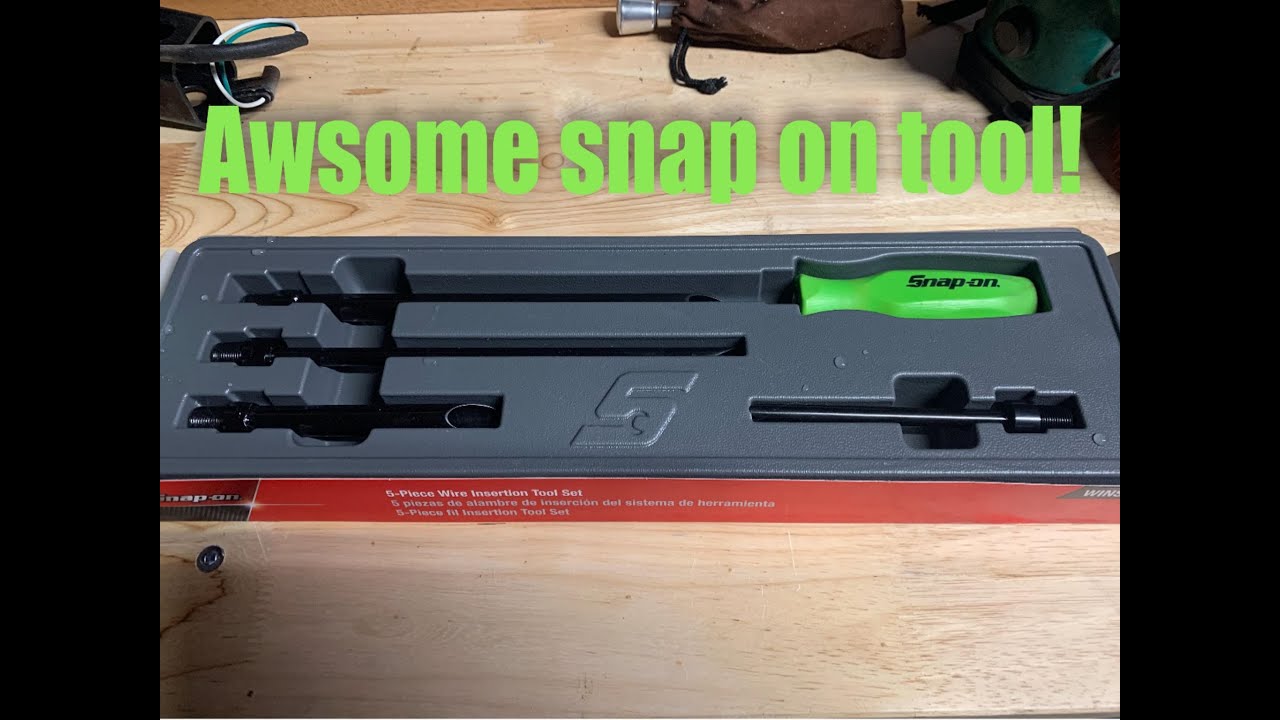 Snap-on 5 piece wire insertion tool set