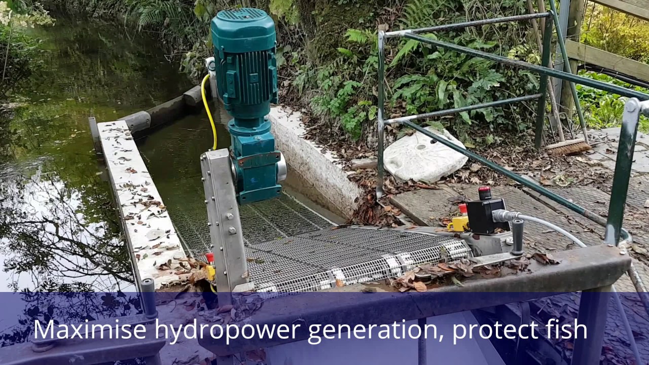 GoFlo Screen - Kenningstock Mill Hydropower System