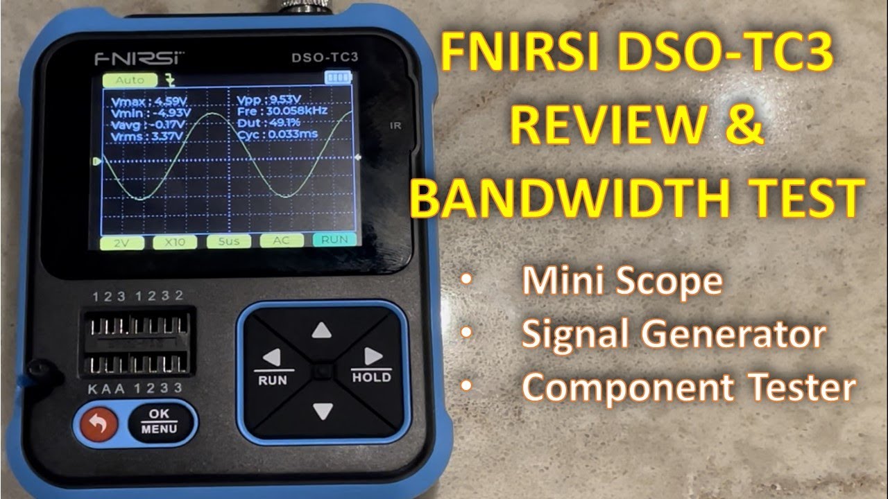 EB001 - FNIRSI DSO-TC3 Review