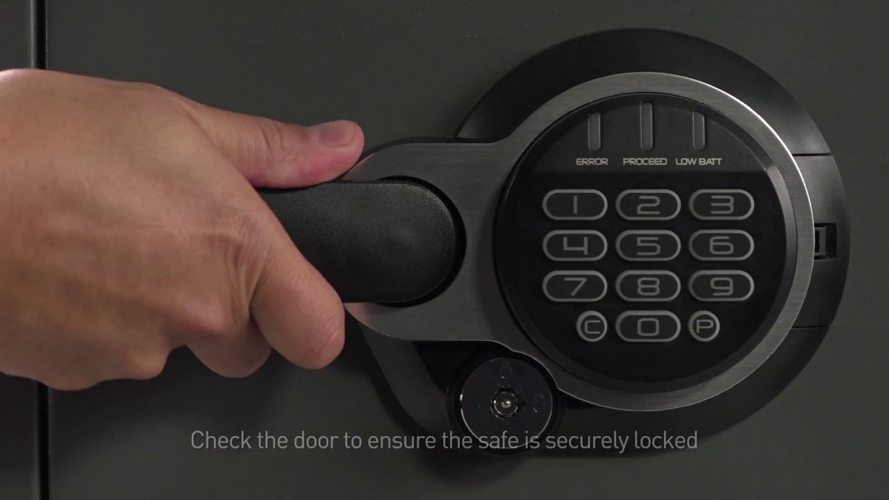 How to Open a Sentry&reg;Safe Electonic Lock and Dual Key Fire Safe
