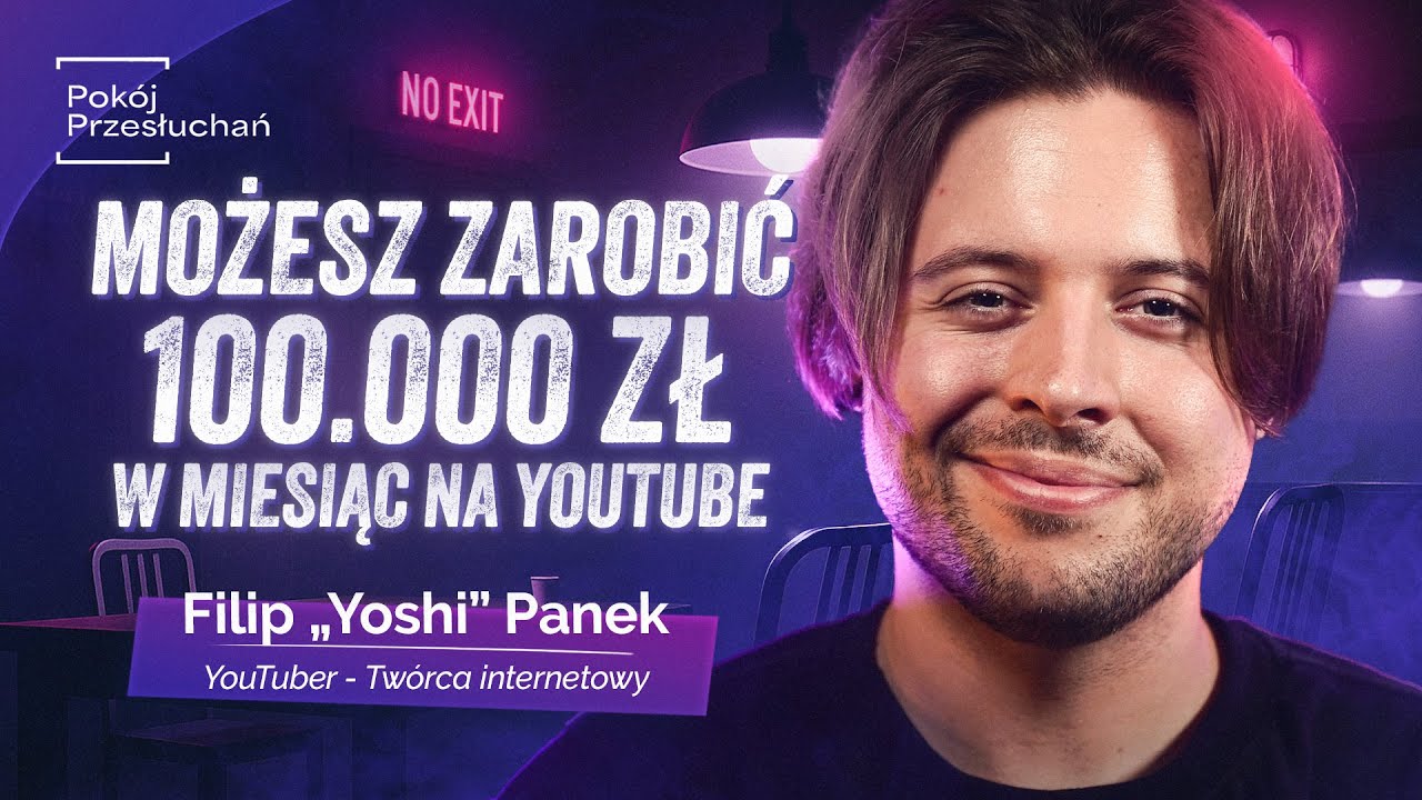 CAŁA PRAWDA O YOUTUBE: Zarobki, sekrety branży i historia Yoshiego | Filip 